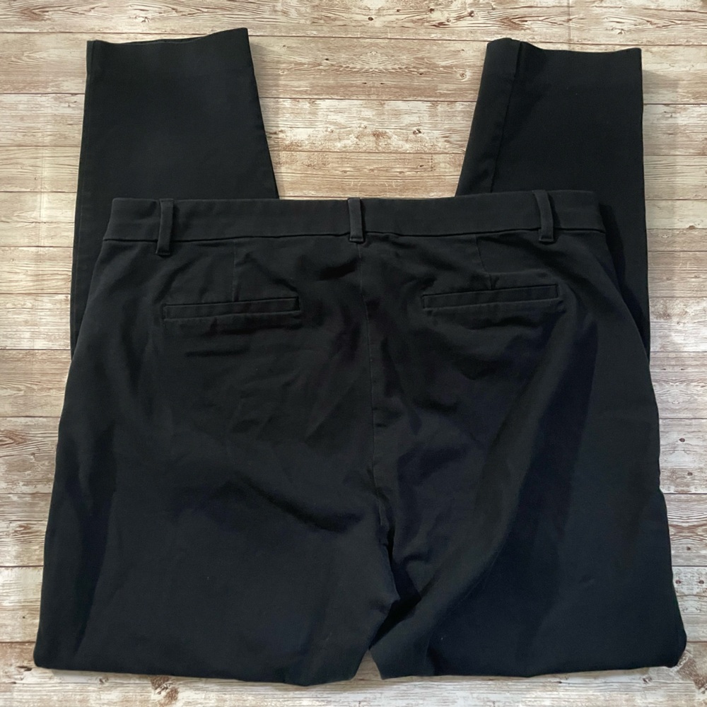 GAP Women’s Bi-Stretch Skinny Ankle Pants Black 14 Reg Large - Picture 11 of 16